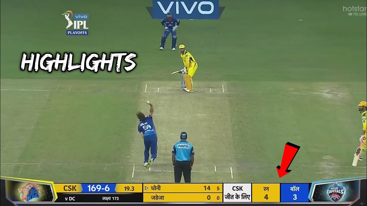 IPL 2021 Qualifier 1 Highlights || CSK vs DC Match Highlights - YouTube
