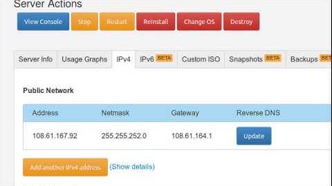 How to set Ip address for Forex VPS