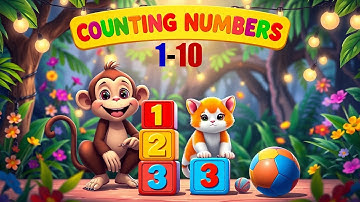 Counting 1-10 for Kids | Educational Nursery Rhyme & Fun Song