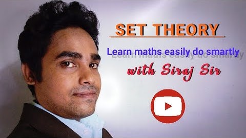 Part1 - Set Theory l Maths l ICSE l CBSE l State Boards @perfectguidetomaths