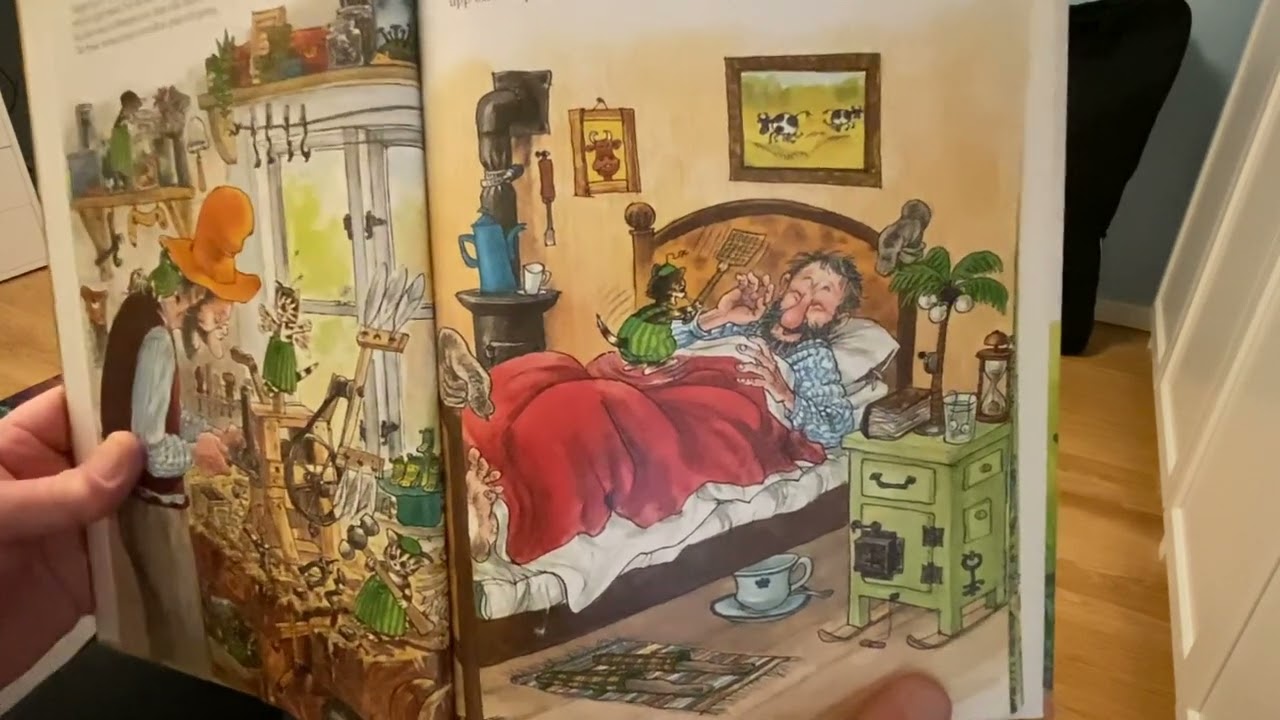 När Findus var liten och försvann. Sven Nordqvist/ Opal