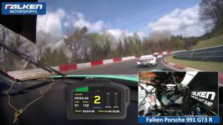 Falken Motorsports - Onboard 24h-Quali Race 2017 Porsche 911 GT3R