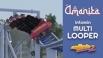 Amanita | Intamin Multi Inversion Coaster | NoLimits 2 Pro