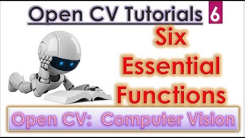 OpenCV in Urdu Hindi: Learn Key Functions for Image Processing