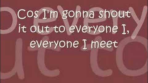 The Script, If You see Kay--with lyrics