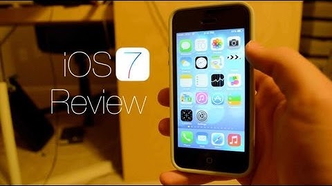 iOS 7 Beta 1 Review