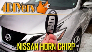 Video tutorial on how to enable or disable the horn chirp a nissan
intelligent key fob. so this is an extremely easy procedure, no tools
are required and ...