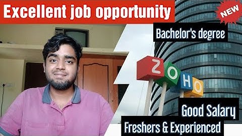 Zoho Offcampus drive 2021 | Bachelor degree - Interview Rounds | how to apply?| simply jpr