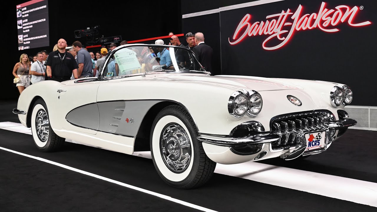 SOLD! 1959 Chevrolet Corvette Convertible - BARRETT-JACKSON 2025 PALM BEACH AUCTION