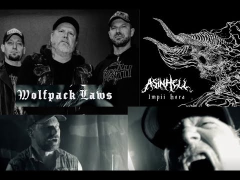 Asinhell release video for “Wolfpack Laws“ off album “Impii Hora“