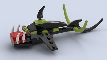 LEGO Little Piranha Easy Tutorial