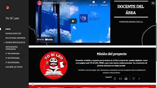 PROYECTO DIGITAL-PÁGINA WEB YO SÍ LEO, PERÚ