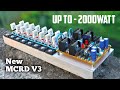 DIY High Powerful Amplifier up to 2000 WATT - NEW MCRD V3 | cbz project