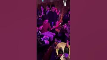j hope and v enjoying 😉 the party 🥳 #v #jhope #bts #viral #shorts