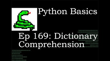 Python Basics Dictionary Comprehension