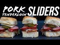 Smoked Pork Tenderloin Sliders