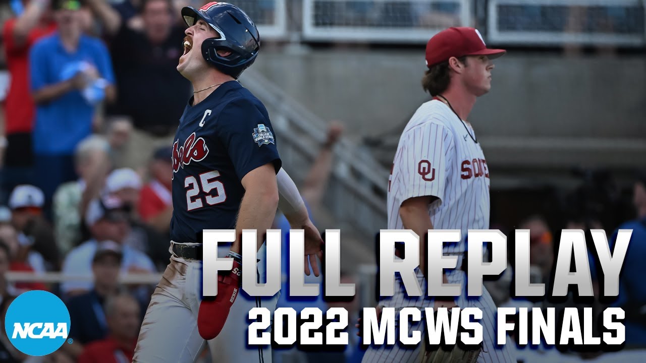 Ole Miss vs. Oklahoma 2022 Men's College World Series Finals Game 1