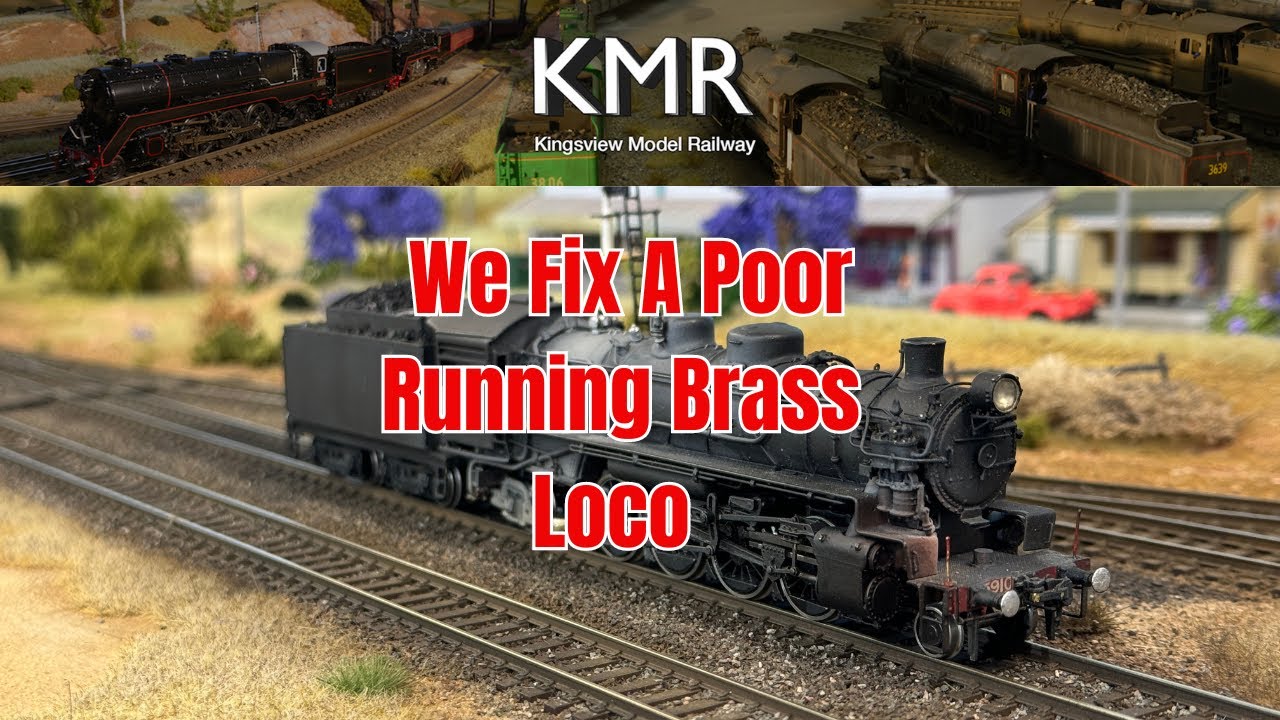 We fix a poor Running Brass Loco!