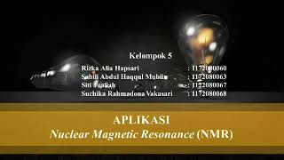 Aplikasi Nuclear Magnetic Resonance (NMR) screenshot 3