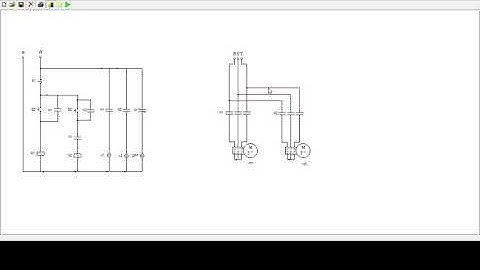 Menyalakan 2 Motor Listrik Secara Bergantian