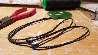 How I Make or Replace a Necklace Cord for a Pounamu Pendant