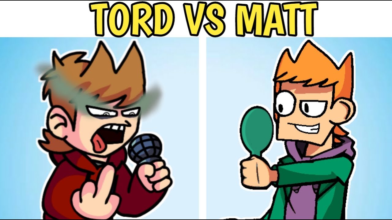 Matt Hargreaves over Tord Remastered (Eddsworld)) [Friday Night Funkin']  [Mods]