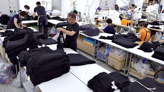 วิธีผลิตเสื้อยืดกราฟิกจำนวนนับสิบล้านชิ้น! โรงงานผลิตเสื้อยืดสมัยใหม่