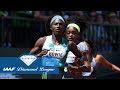 Top 10 Women's 200m in the IAAF Diamond League