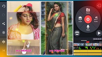 How to Create New Style Trending Slideshow Whatsapp Status Video Editing In Kinemaster Telugu 2021