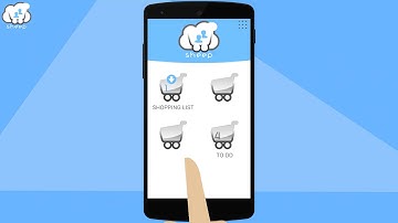 Sheep Cloud Shopping List