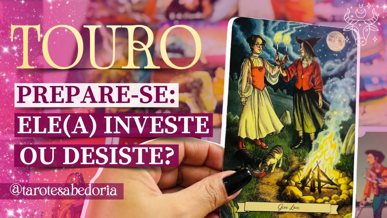 ♉ TOURO 🖤🔥ELE(A) VAI TE FAZER UMA PROPOSTA QUE PODE MUDAR TUDO.🔥🖤