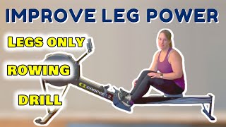 Best Legs Only Rowing Drill to Improve Your Leg Power
