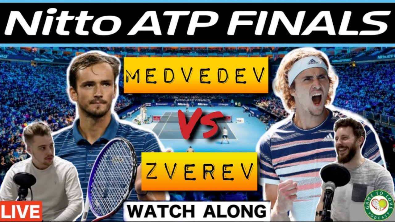 Nitto ATP Finals 2020 Medvedev vs Zverev GTL Tennis Podcast LIVE Watchalong