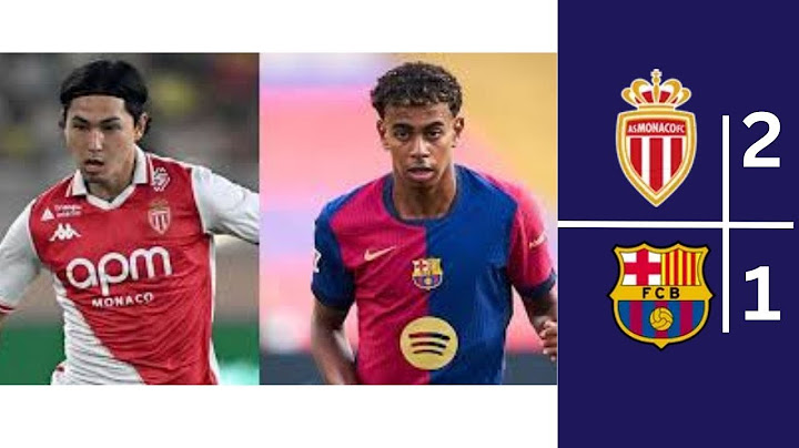 MONACO VS BARCELONA 2 -1 HIGHLIGHTS CHAMPIONS LEAGUE 2024/2025 ROUND 1