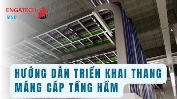 RVMEP - Điện || Triển khai hệ thống máng cáp