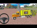🚛 City Garbage Trash Truck Gameplay (Android) | Clean the City &amp; Complete Collection Missions!