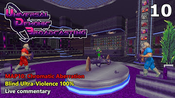 Doom II: Neon Overdrive - MAP10: Chromatic Aberration (Blind Ultra-Violence 100%)