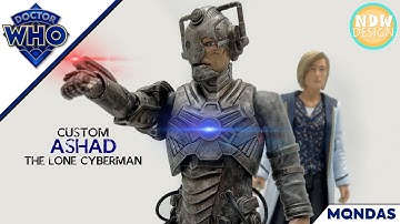 Doctor Who Custom Action Figure Showcase – Ashad: The Lone Cyberman (The Haunting of Villa Diodati)