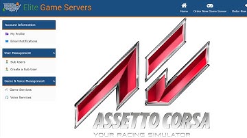 Elite Game Server Setup For Assetto Using Content Manager/Tutorial Para Servidores De Assetto Corsa