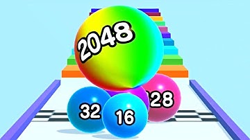 Ball Run 2048 Merge Number ! MAX LEVELS Gameplay Walkthrough New Update Part 326 android, ios