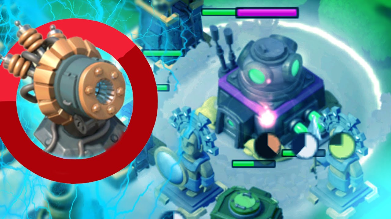 BOOM BEACH - DR TERROR WITH NO SHOCK LAUNCHERS?!?! (Terror Takedown)+HQ 20 Gameplay