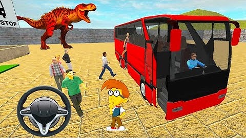 Uphill Offroad Bus Driving Simulator #18 - Tourist Passengers Bus Games - Android Gameplay