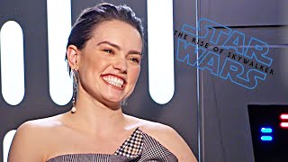 Star Wars 9 Daisy Ridley talks! (2019) The Rise of Skywalker