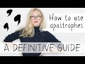 Apostrophes and Their Usage