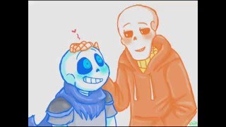 Underswap: papyrus x blueberry- tribute