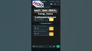 rekaman voice note kang yana