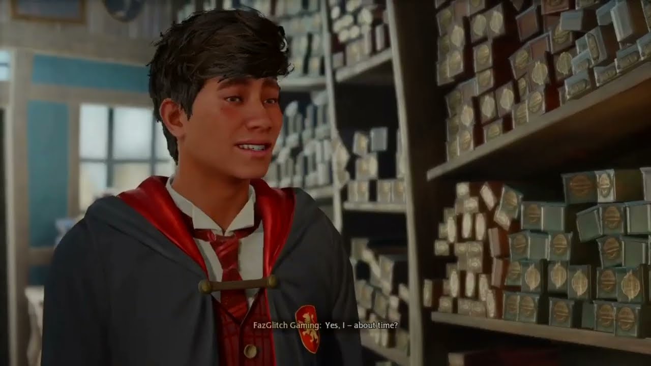 GETTING THE SAME WAND I HAVE IN MY HARRY POTTER FAN CLUB ACC!//Hogwarts Legacy Part 2//FazGlitch