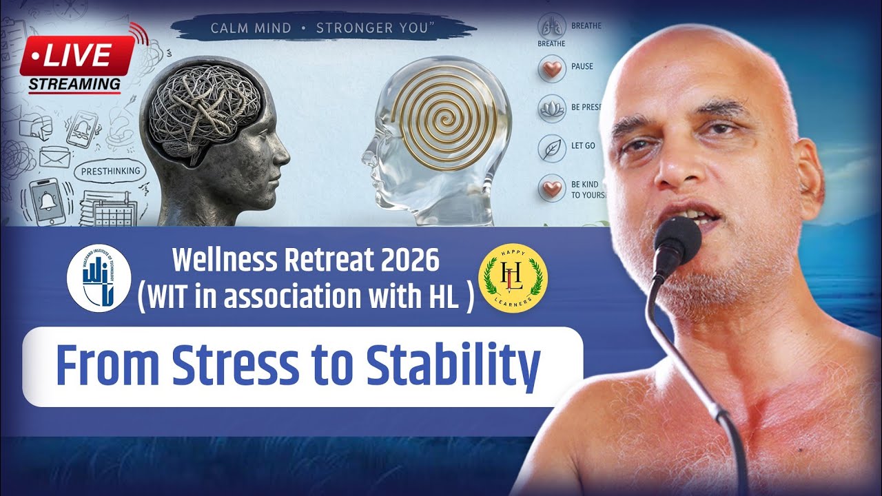 Wellness Retreat 2026 (WIT in association with HL)From Stress To Stability | 10 April 2026 | Solapur