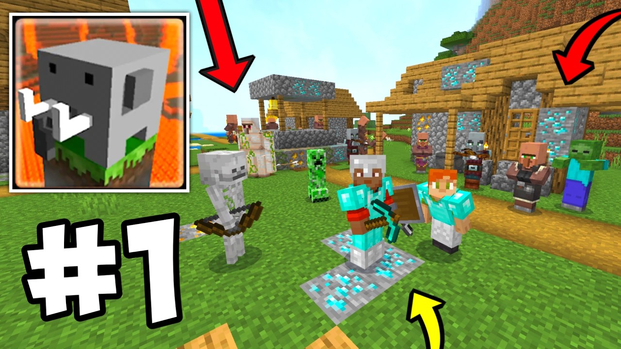 Craftsman Building Craft New Multiplayer Survival Series - Walkthrough Gameplay Part 1