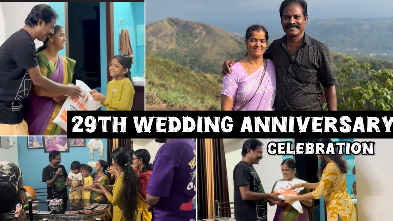 Achan & Amma 28th WEDDING ANNIVERSARY CELEBRATION 🌸😘🧔‍♂️👩‍🦰